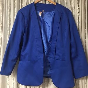 💜FINAL MARKDOWN 💜 BLUE BLAZER