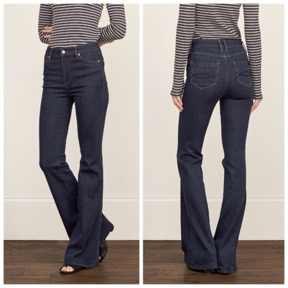 Abercrombie & Fitch Flare Jeans -- lightly used