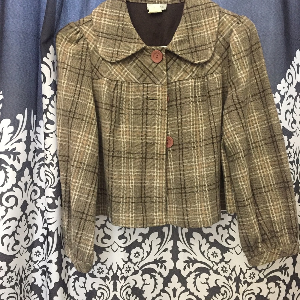Plaid jacket