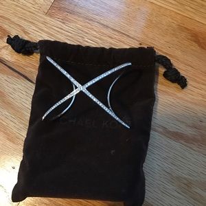 Michael Kors Crisscross Pavé cuff bracelet