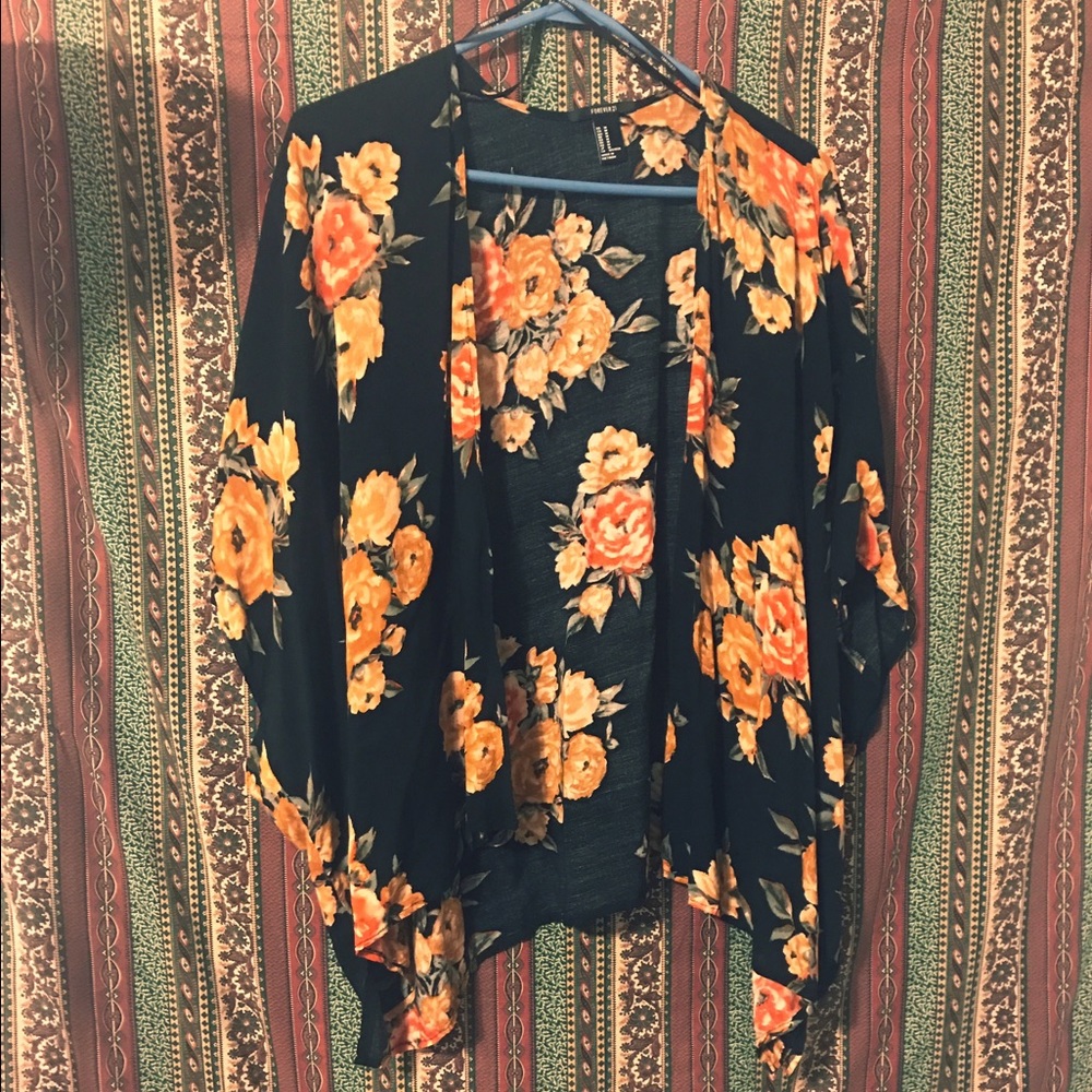 Forever 21 Floral Kimono