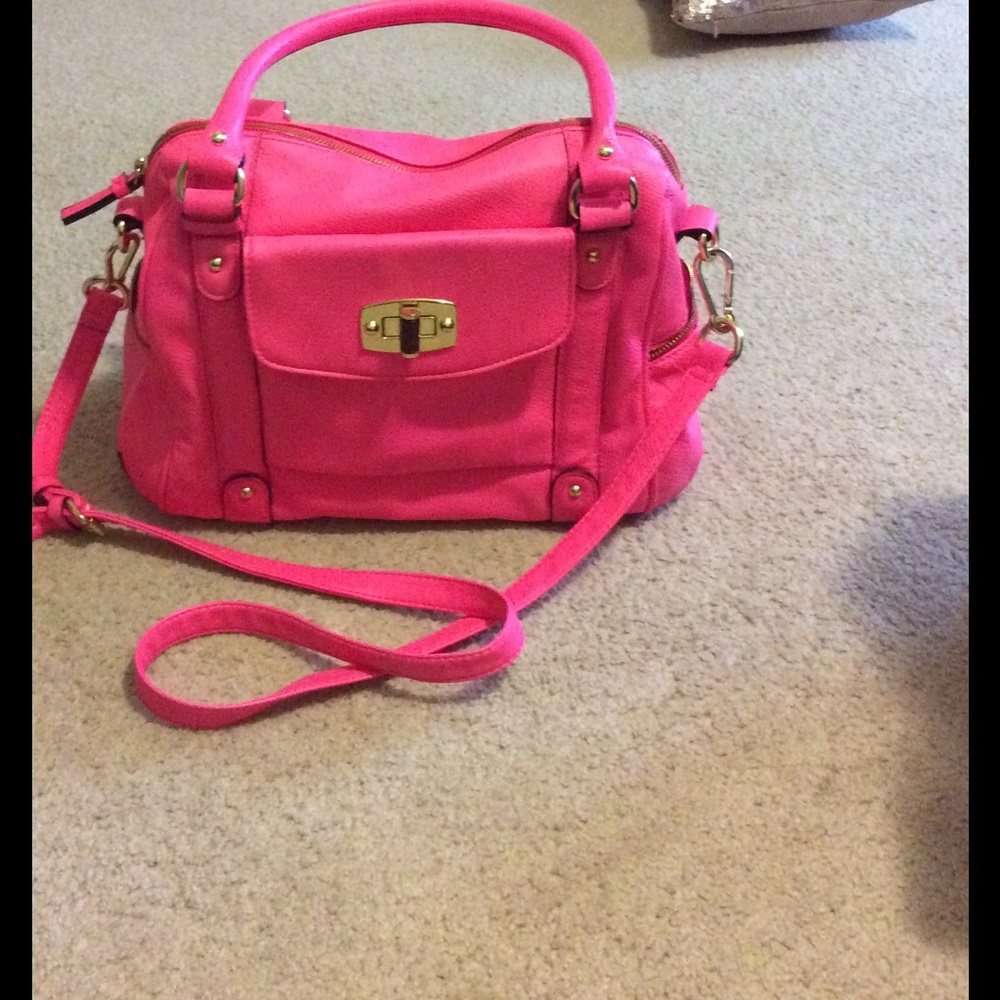 Pretty pink purse.