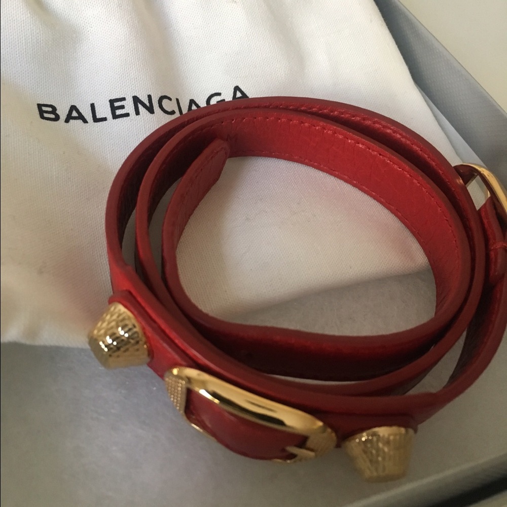 Balenciaga wrap bracelet (worn twice)