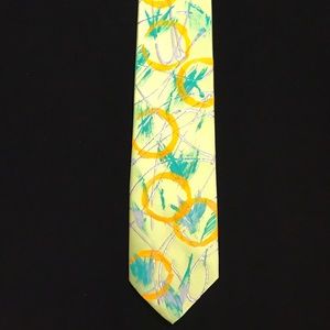 Original hand painted necktie