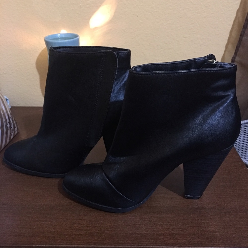 Black Ankle Booties