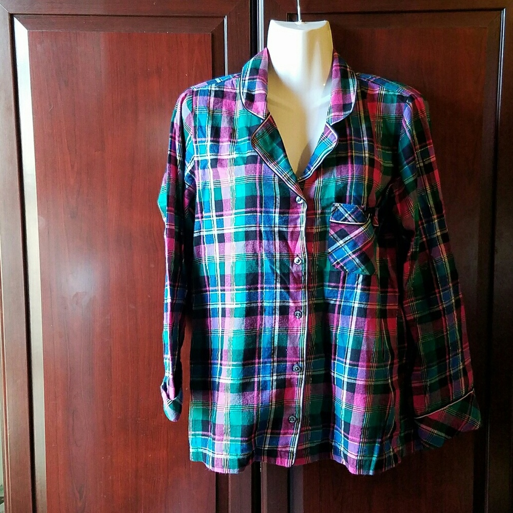 Pajama plaid top - Picture 1 of 3