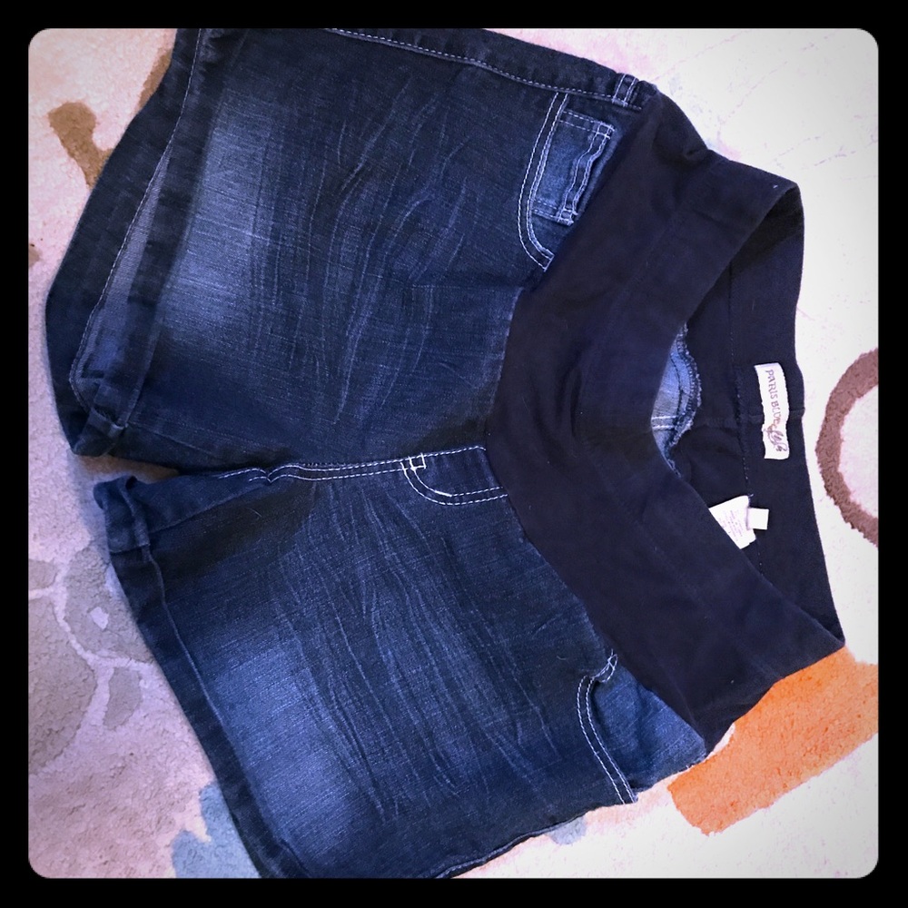 Maternity Jean Shorts