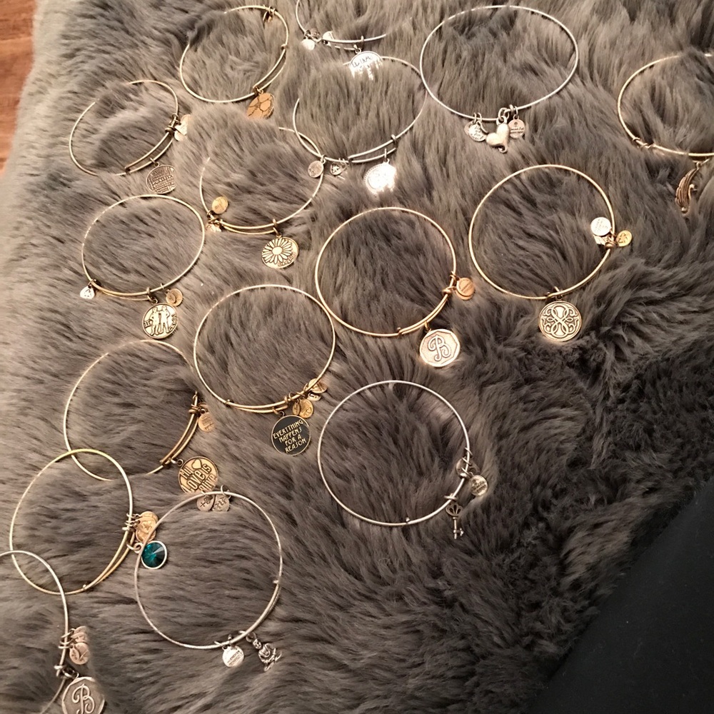 16 DIFFERENT ALEX & ANI BRACELETS $24 EACH