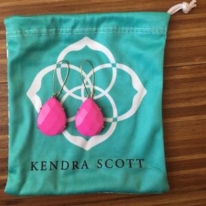 Pink Kendra Scott earrings