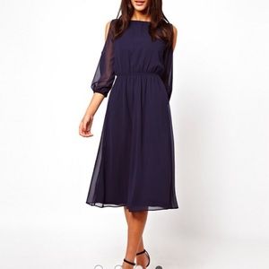 NWT ASOS Cold Shoulder Dress