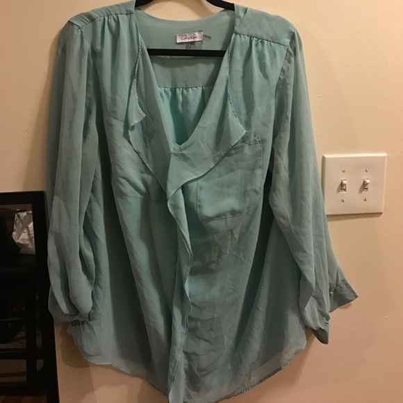 Beautiful mesh blouse - Picture 1 of 2