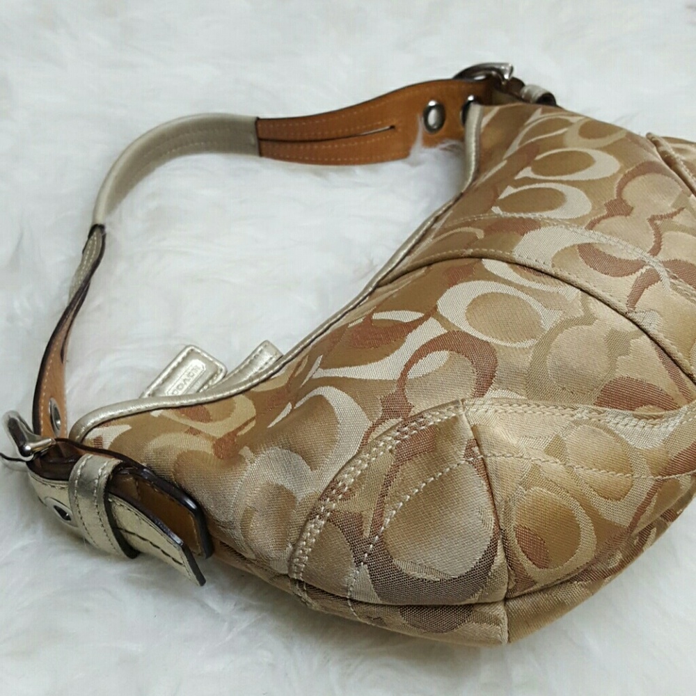 Coach Canvas Leather Purse - Picture 3 of 10
