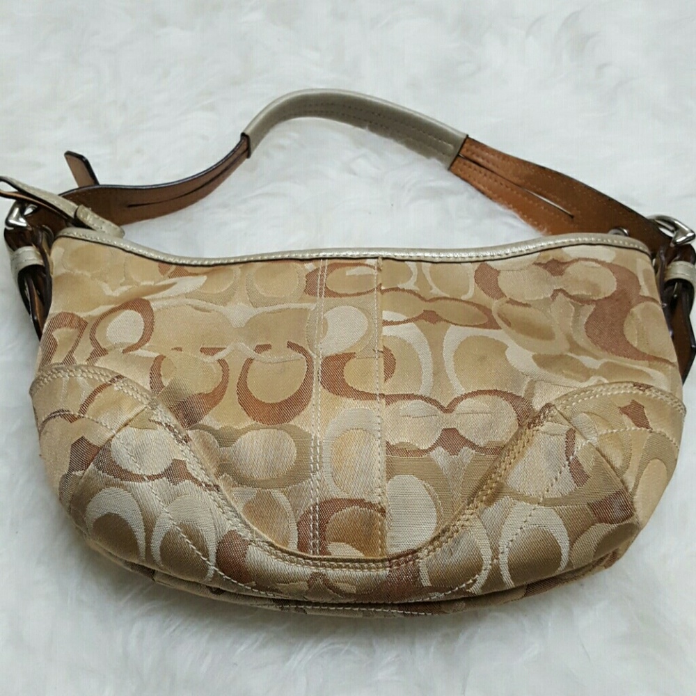 Coach Canvas Leather Purse - Picture 10 of 10
