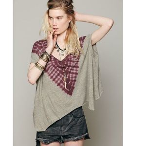 We the free free People tie dye top size S