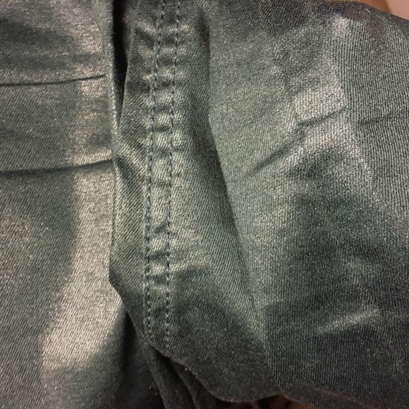 Waxed denim(green) - Picture 4 of 4