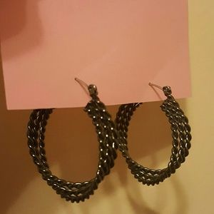 Twined Hoop Earrings