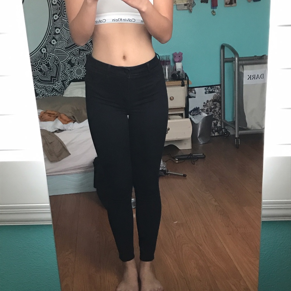 Skinny Black Pants