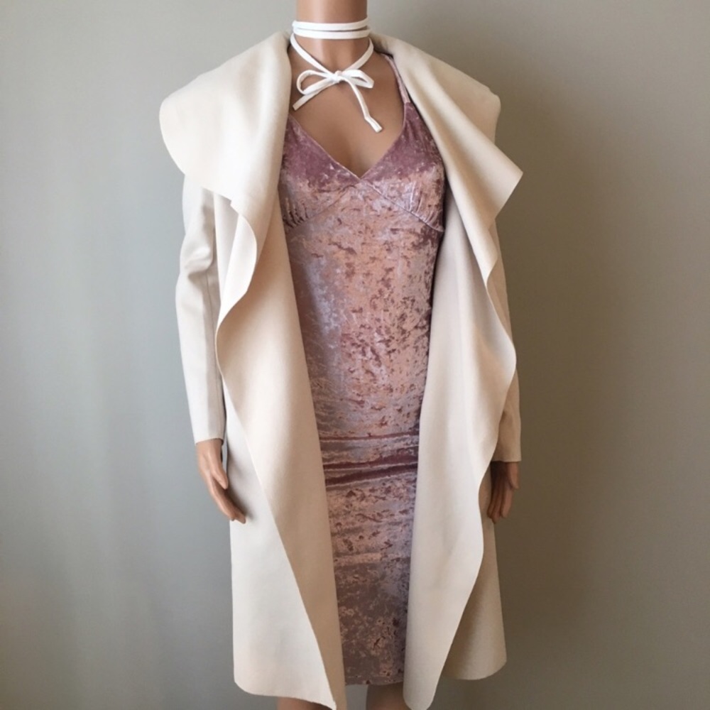 BOGO ALL BOUTIQUE Black long trench coat - Picture 3 of 4
