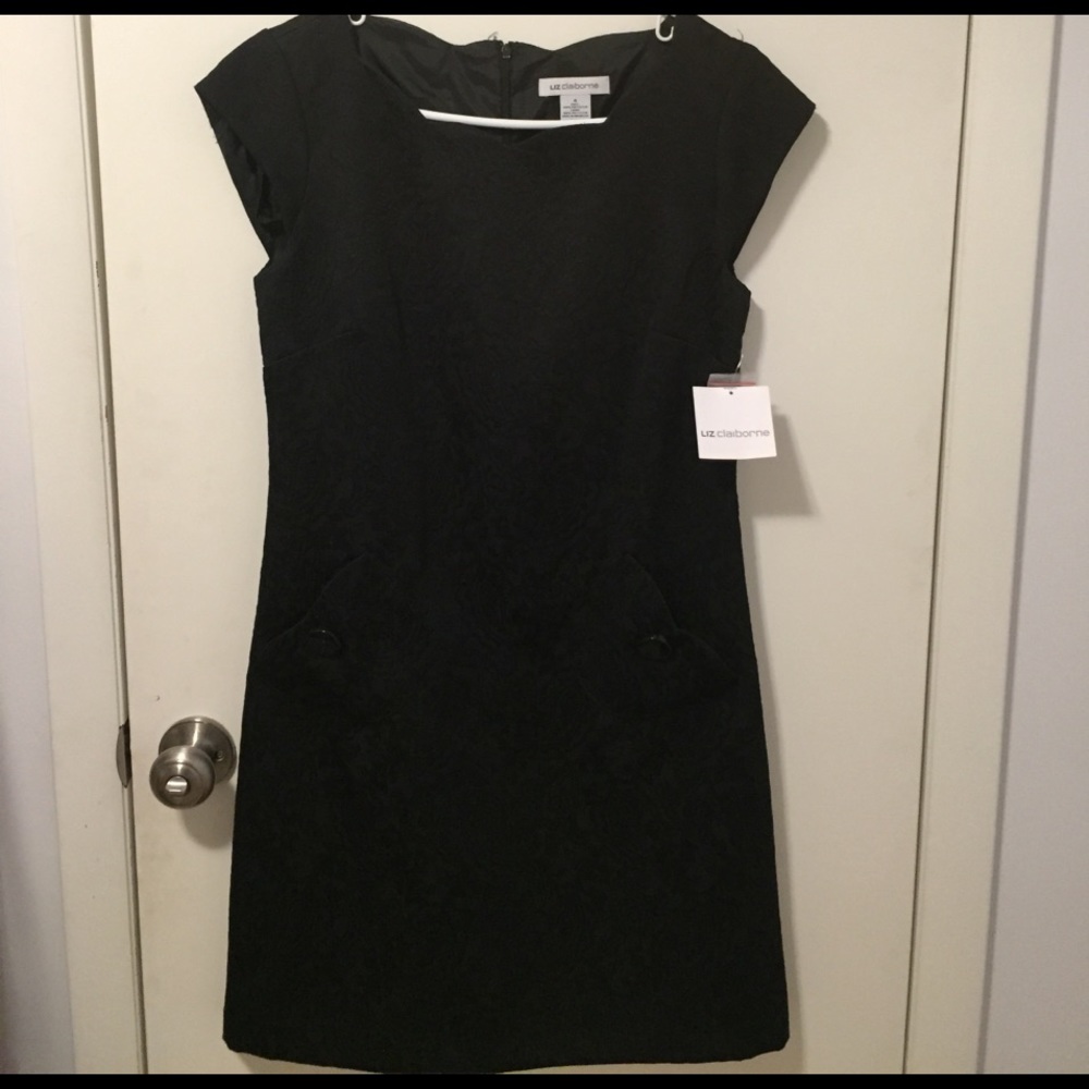 Black Liz Claiborne dress, size 4