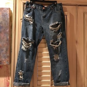One Teaspoon ripped jeans