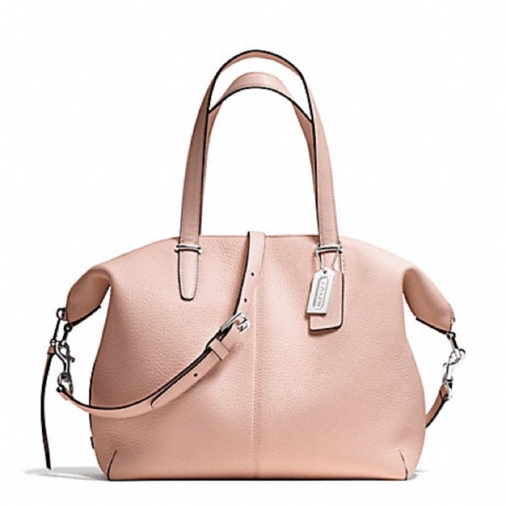 Coach Bleeker Cooper Pebble Lthr Satchel