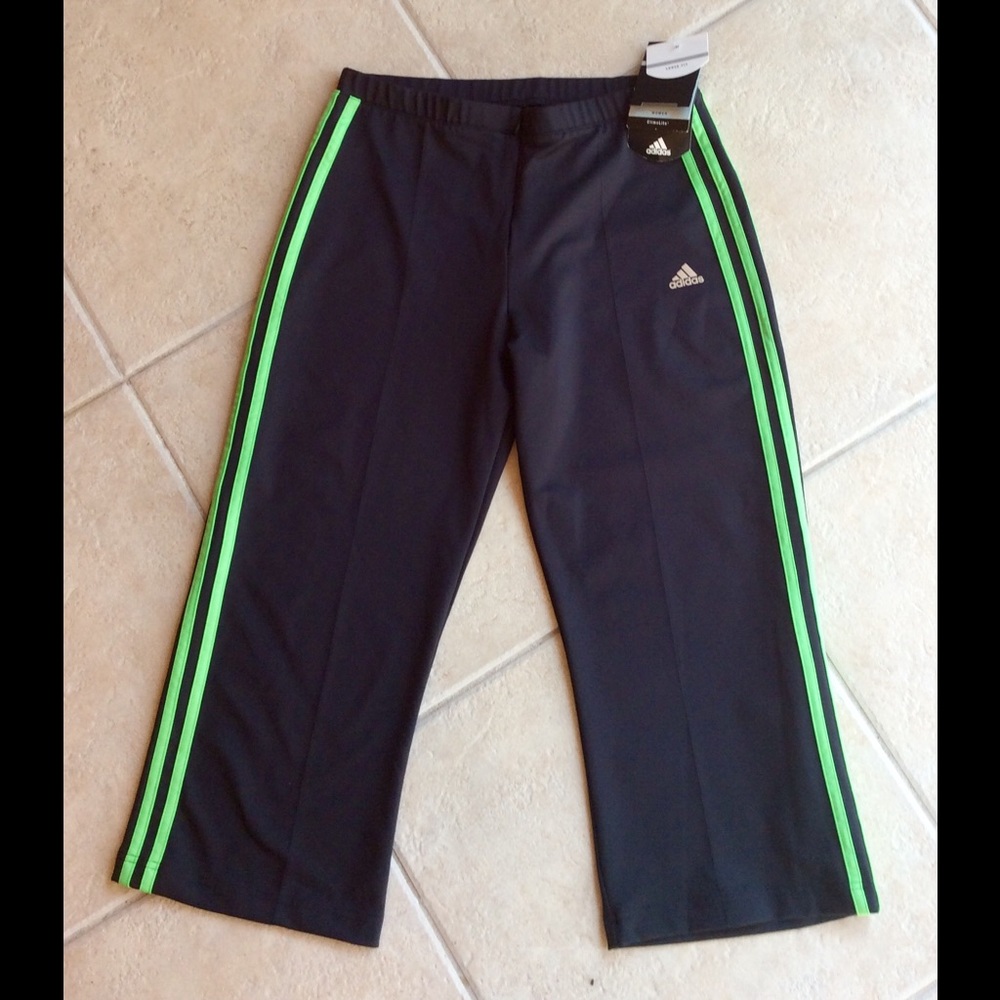 Adidas Crop with zip front New With Tags!