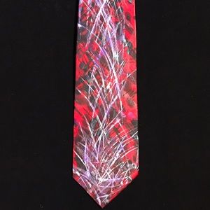 Original hand painted necktie