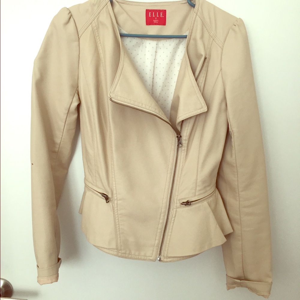 Elle leather jacket