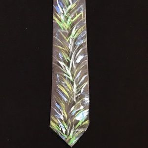 Original hand painted necktie
