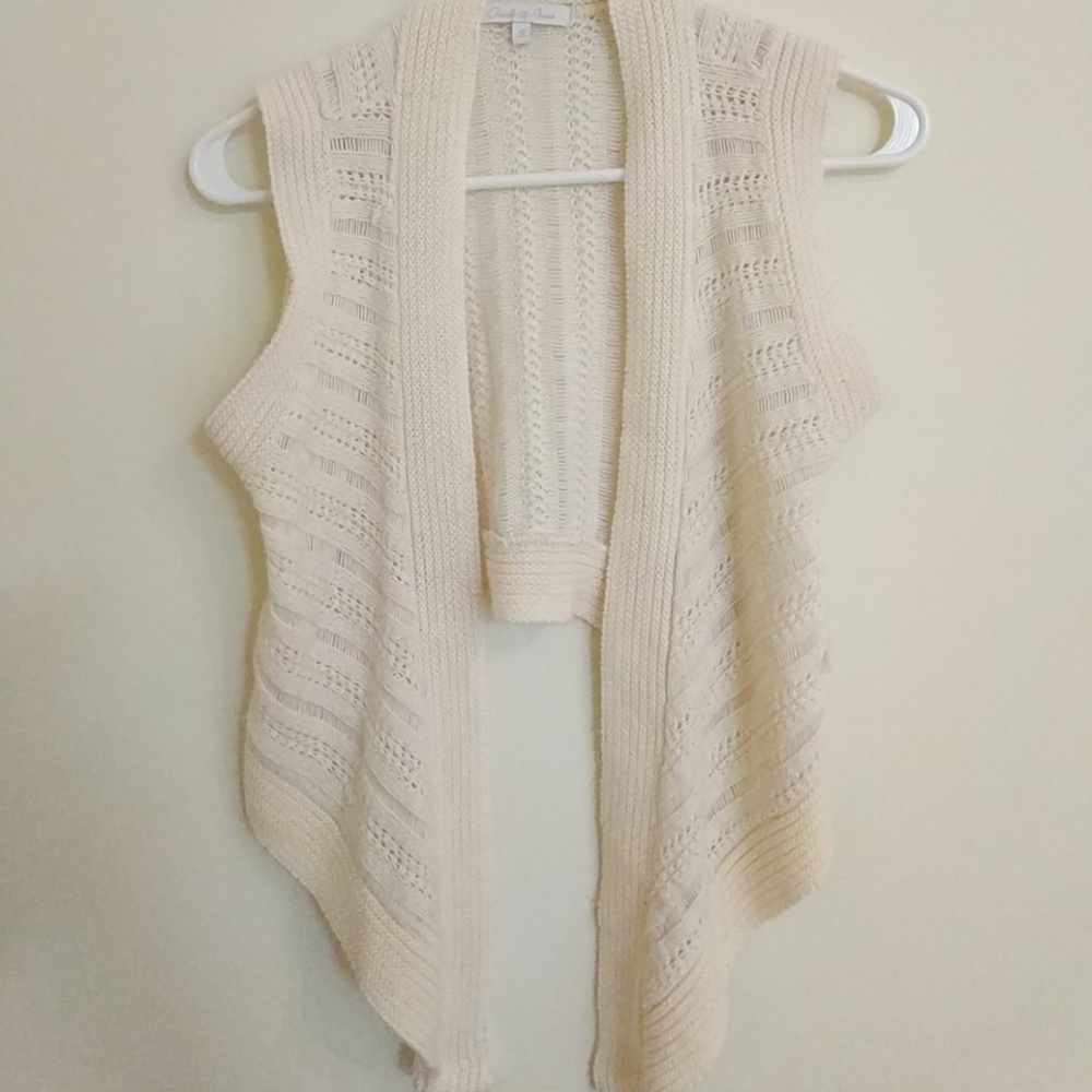 Crop High-Low Sweater for Layering