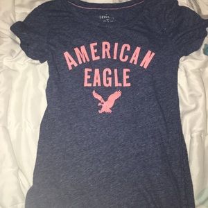 American Eagle navy blue shirt. Great condition