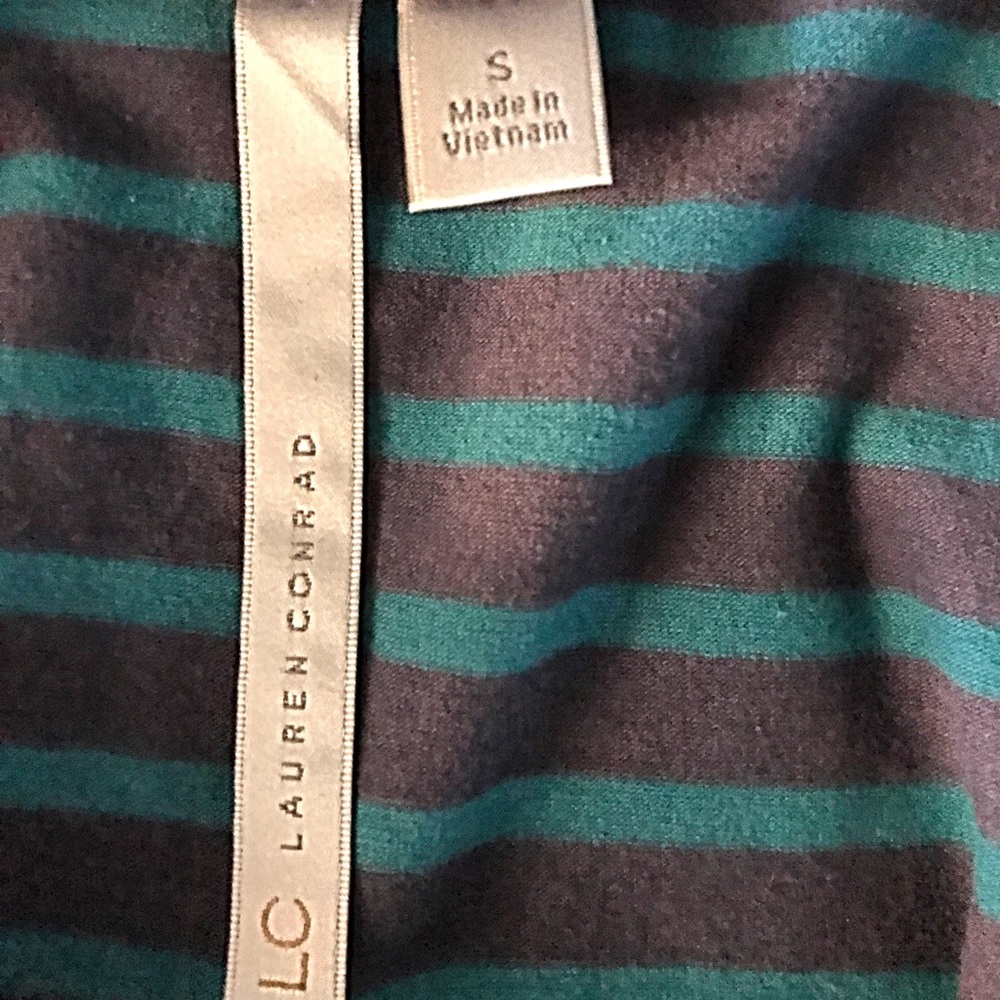 Lauren Conrad Small Striped Sleeve Dress - Picture 5 of 7