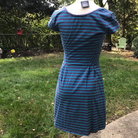 Lauren Conrad Small Striped Sleeve Dress - Picture 7 of 7