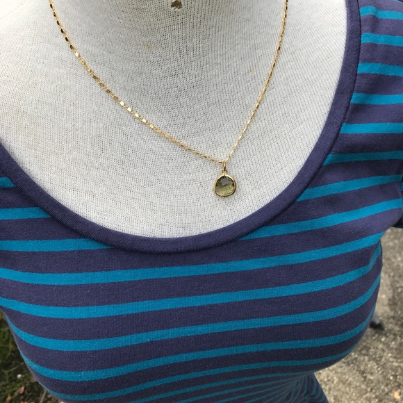 Lauren Conrad Small Striped Sleeve Dress - Picture 2 of 7