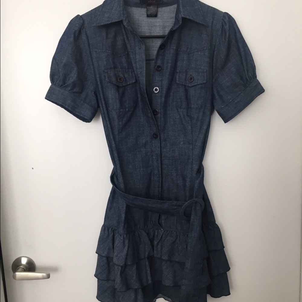 Denim dress