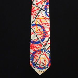 Original hand painted necktie