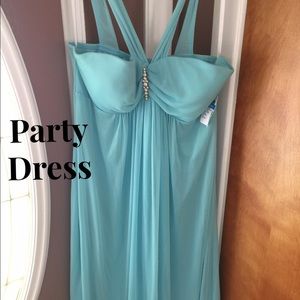 NWT Teal and Tulle Party Dress 👗
