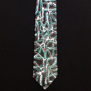Original hand painted necktie
