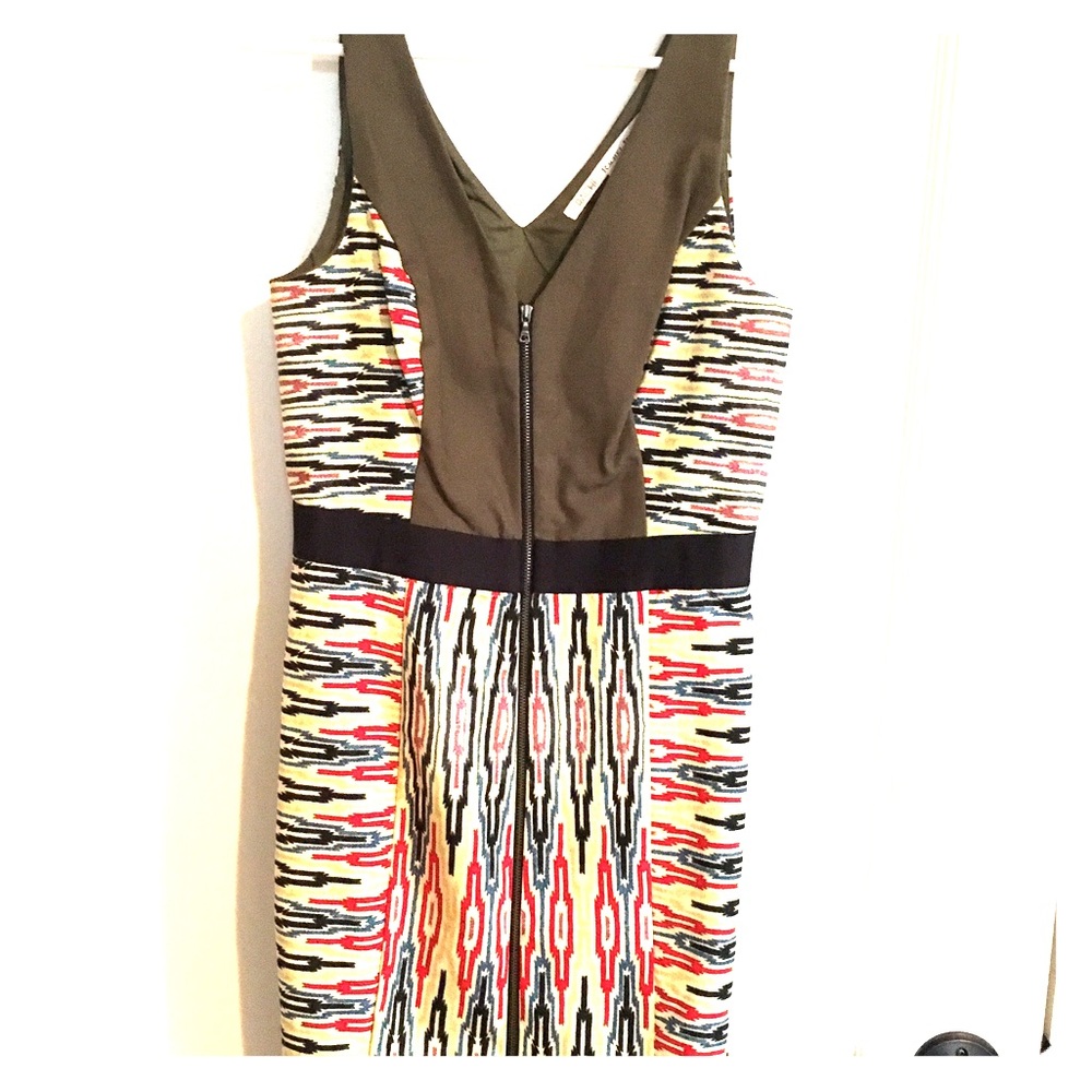 Rachel Roy sheath dress with front zipper