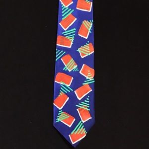 Original hand painted necktie