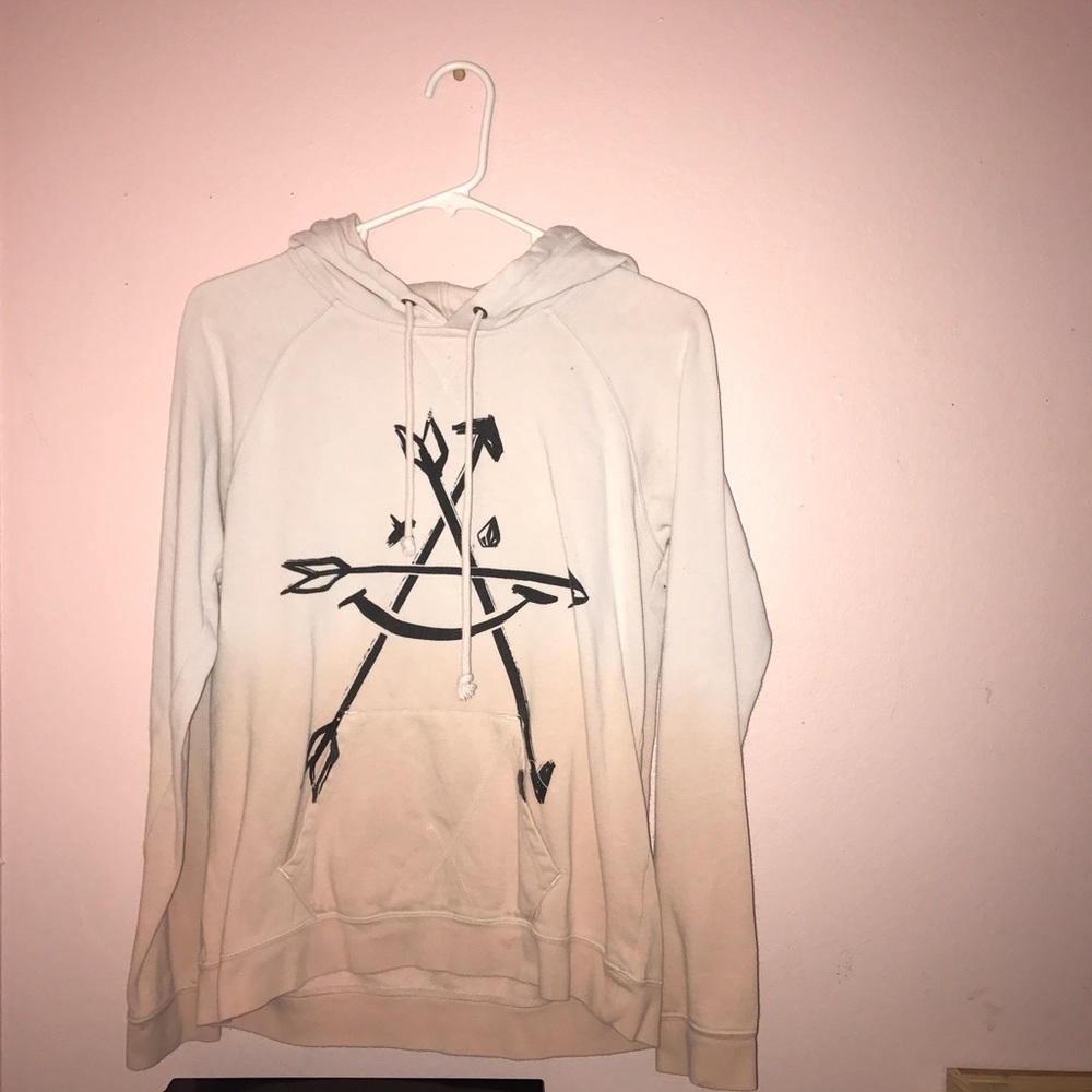 💓Light Pink Volcom Ombré Hoodie💓