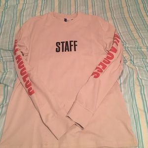 Justin Bieber Purpose Tour H&M Longsleeve