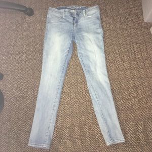 American Eagle super super stretch skinny jeans