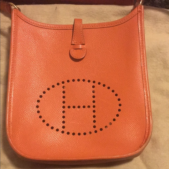 Hermes Evelyne TPM in Orange - Picture 1 of 8