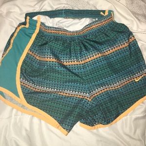 Nike Dri-Fit patterned athletic shorts
