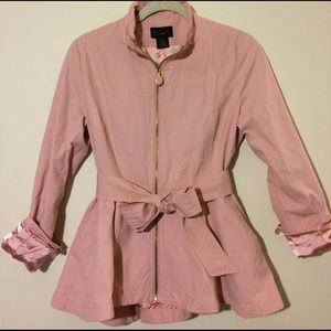 Peplum Swing Jacket