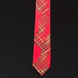Original hand painted necktie