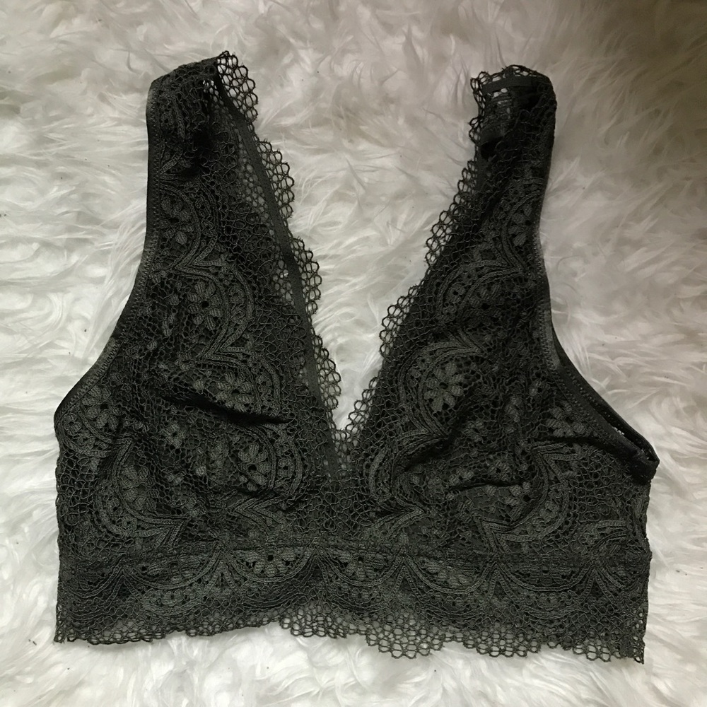 Victoria's Secret Deep V Crop Bralette