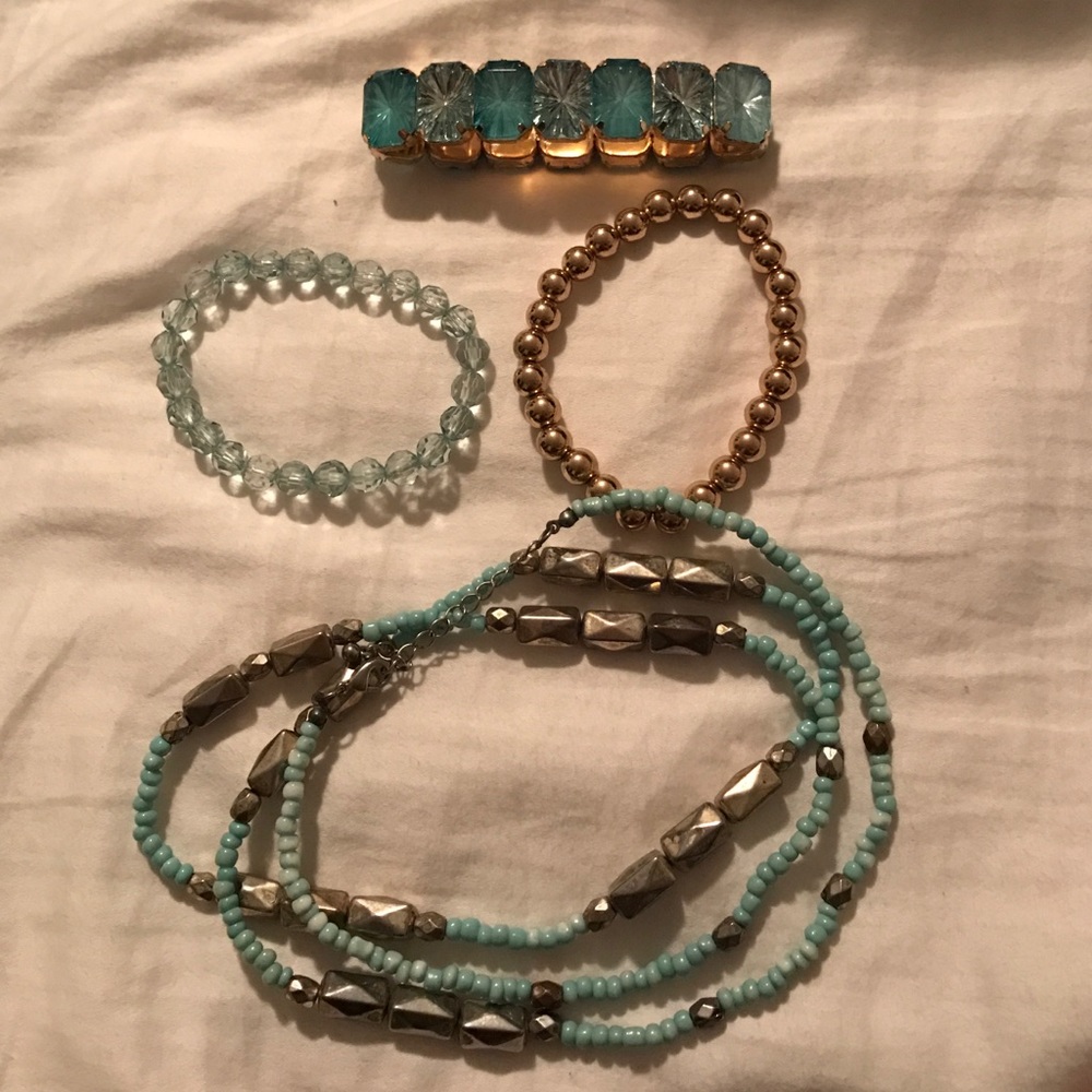 Turquoise jewelry bundle