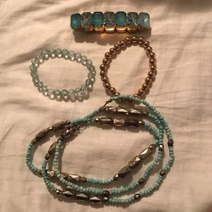 Turquoise jewelry bundle